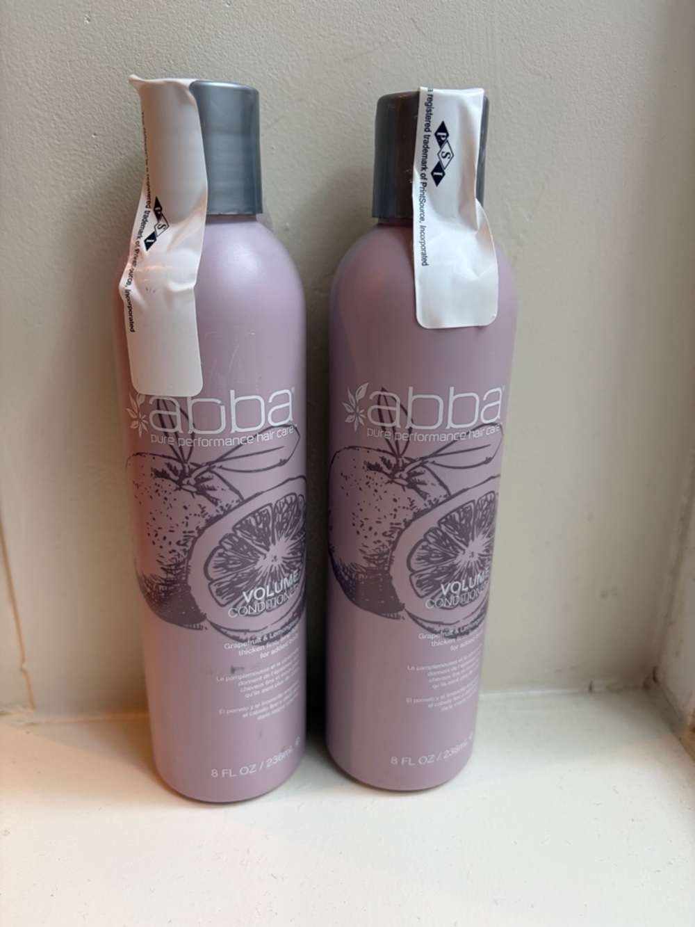 abba Volume Conditioner - Dusty Lavender Bottles (Set of 2)